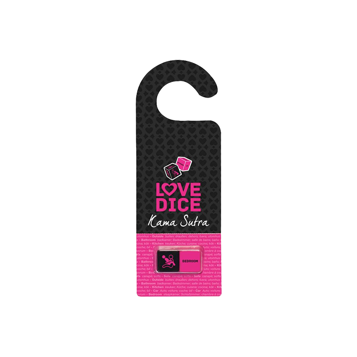 Dado Kama Sutra Nero/Rosa Scala | Distribución Mayorista