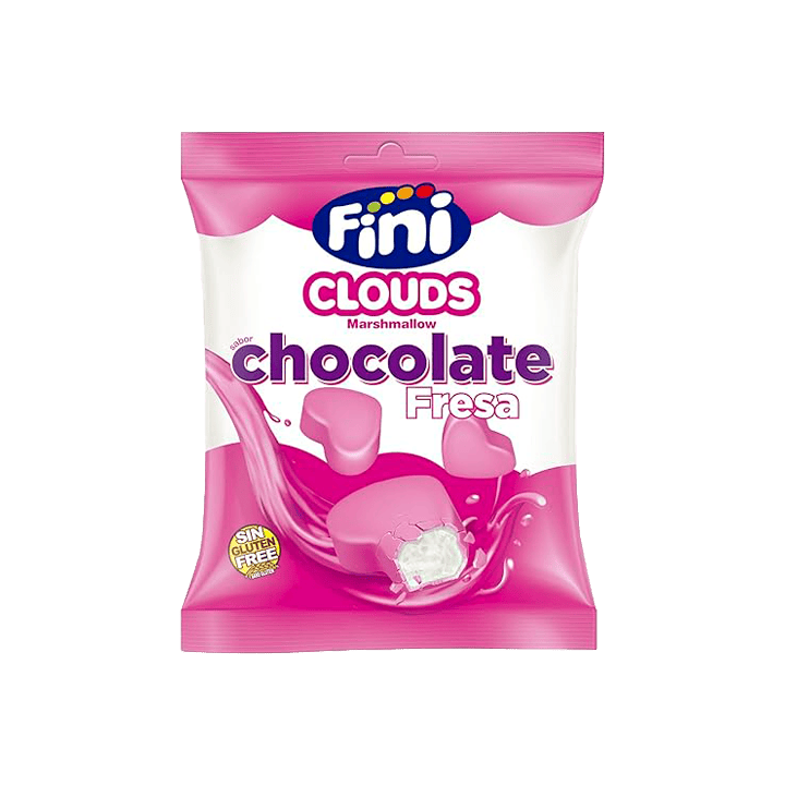 Marshmallows Chocolade-Aardbei 80 g Fini | Distribución Mayorista