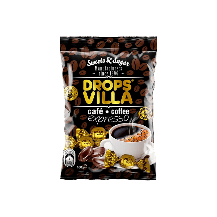Caramelo Mini Café Expresso 100g Villa-Distribución Mayorista