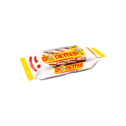 Donettes Witte Gestreepte 88 g Donuts | Distribución Mayorista