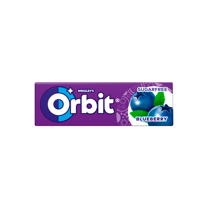 Orbit Dragee Blueberry 14g - Distribución Mayorista