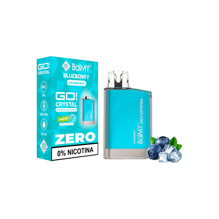 Balmy Go Crystal Blauwe Bes Zonder Nicotine | Distribución Mayorista
