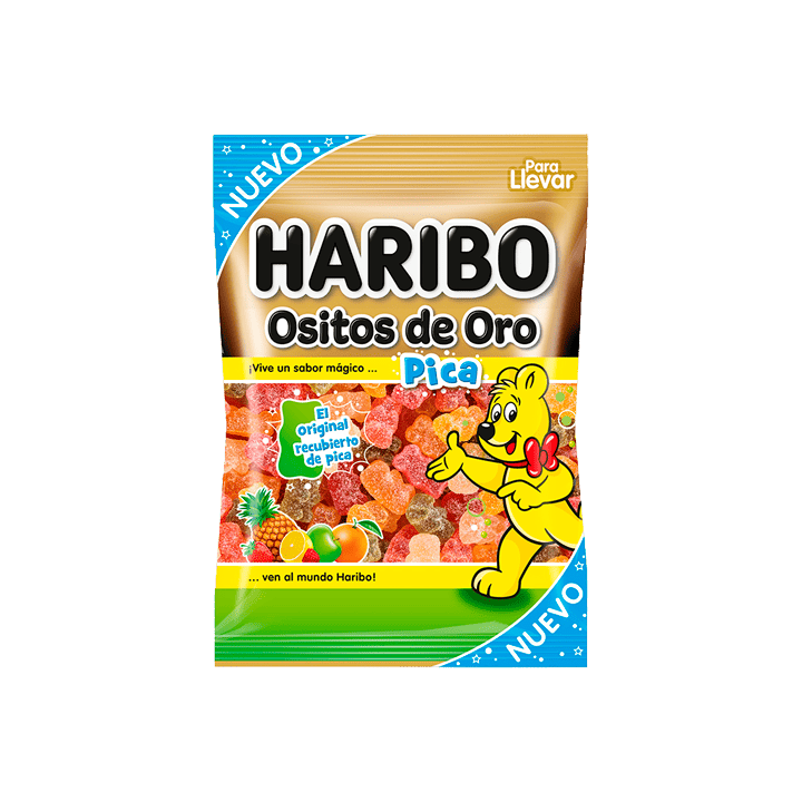 Ositos de Oro Pica 100g Haribo - Distribución Mayorista