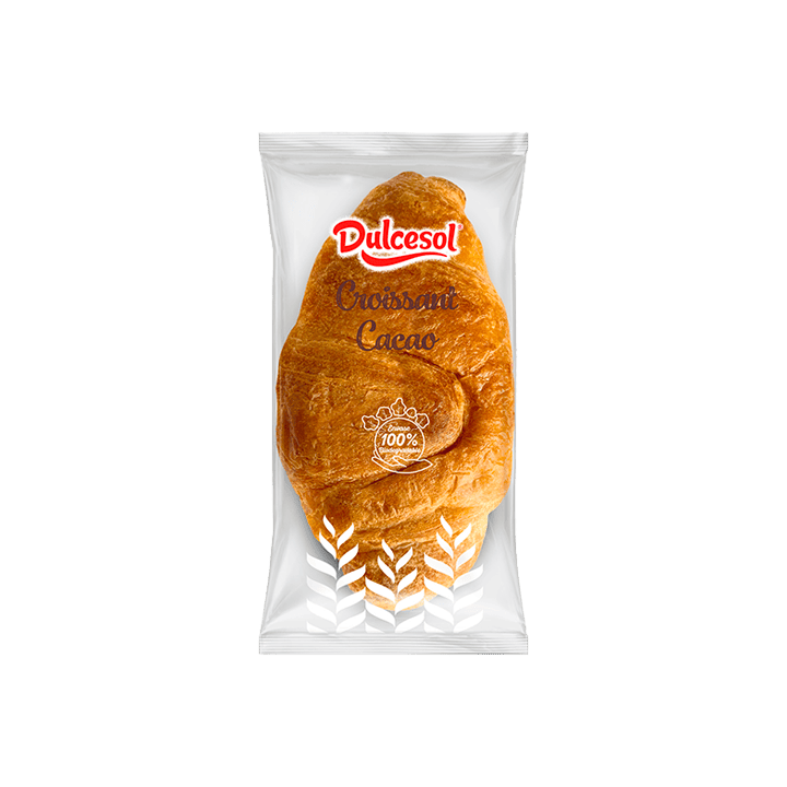 Croissant Recheio Chocolate 45g Dulcesol - Distribución Mayorista
