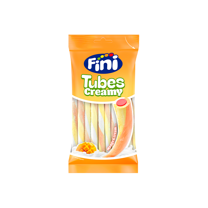 Fini Tubes Creamy Mango 80 g - Distribución Mayorista