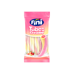 Tubes Creamy Yogurt Erdbeere Banana 80g Fini - Distribución Mayorista