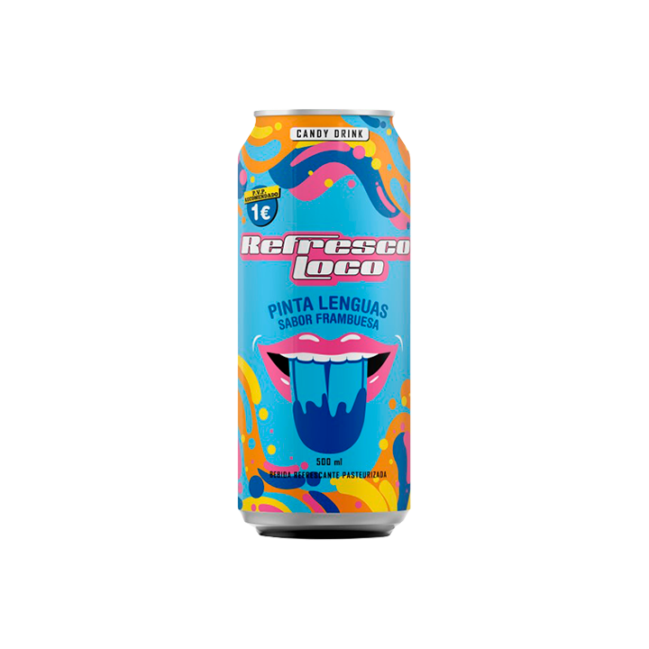 Refresco Loco Pinta Langues 500ml Marqué - Distribución Mayorista