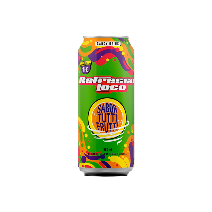 Refresco Loco Markiert Tutti Frutti 500ml - Distribución Mayorista