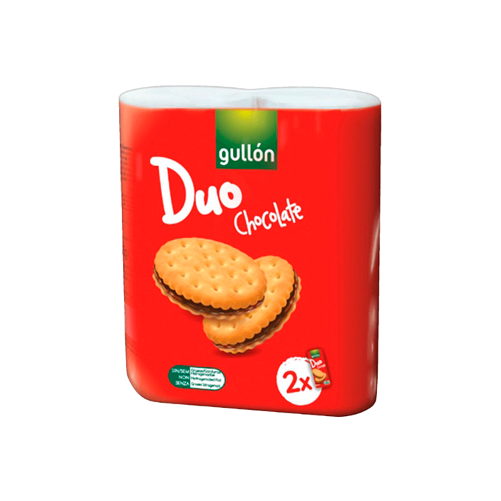Dubbelpak Chocoladekoeken 145 g Gullon | Distribución Mayorista