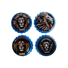 Grinder Leoni 3 Parti 4,8 cm Rasta | Distribución Mayorista