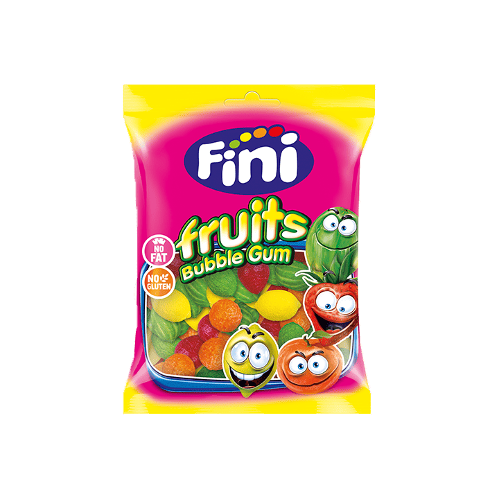 Chicles Macedonia 90g Fini - Distribución Mayorista