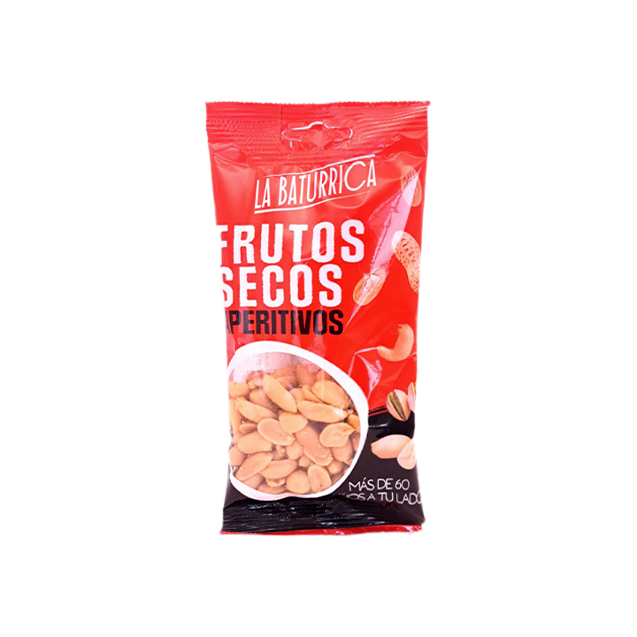 Gefrituurde Pinda's 70 g La Baturrica | Distribución Mayorista