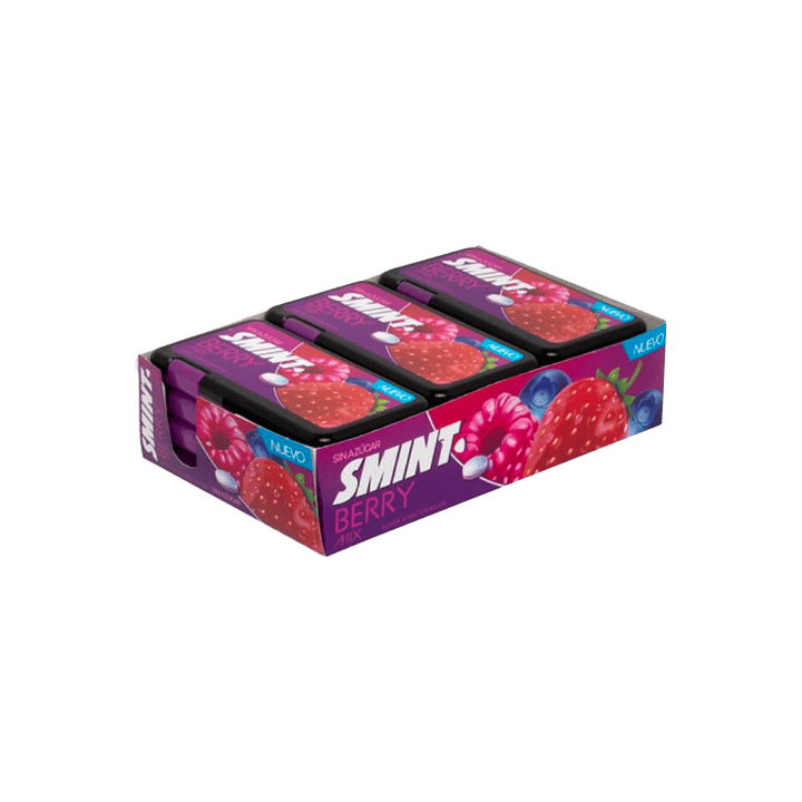 Smint Flat Berry Mix 21 g | Distribución Mayorista