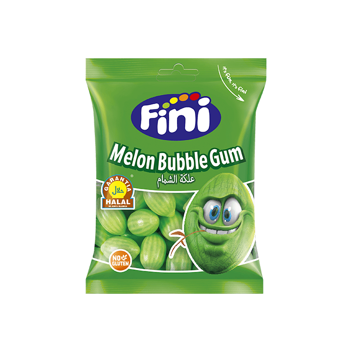 Chicles Melón 90g Fini-Distribución Mayorista