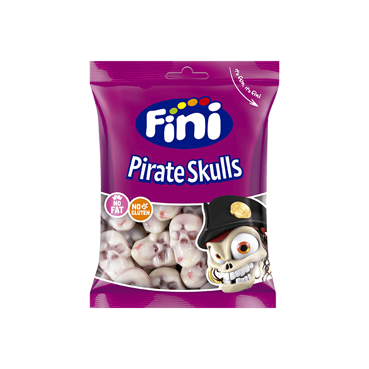 Pirate Skulls Gummies 90g Fini-Distribución Mayorista