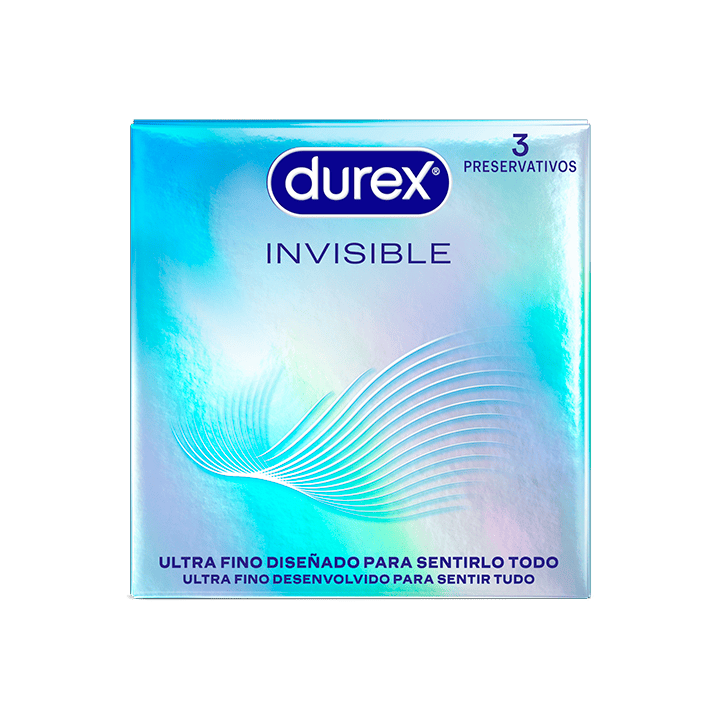 Durex Invisible 3 unités - Distribución Mayorista