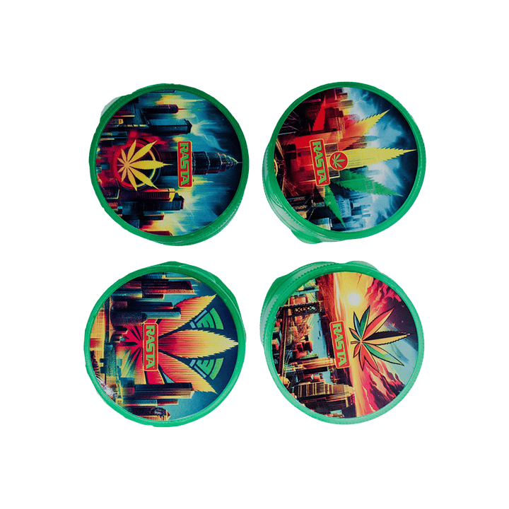 Grinder María 5 Parti 6 cm Rasta | Distribucion Mayorista