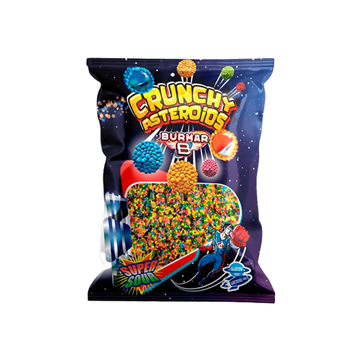 Crunchy Asteroids Disco 100 g Burmar | Distribución Mayorista