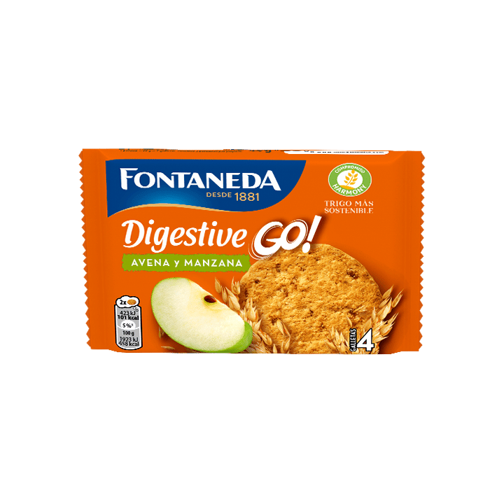 Fontaneda Digestive Apple 44g - Distribución Mayorista