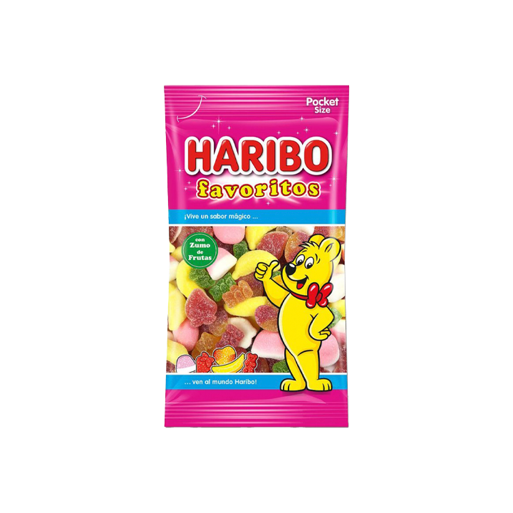 Haribo Favoritos Original 75 g | Distribución Mayorista