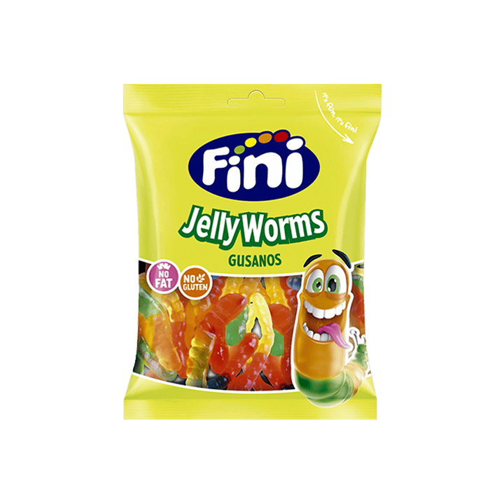 Jelly Worms 90g Fini-Distribución Mayorista