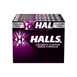 Caramelle Halls Liquirizia S/A 20 unità | Distribucion Mayorista