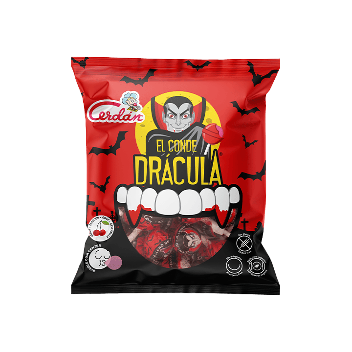 Dracula Candy 8.5 g Cerdán Caramelos - Distribución Mayorista
