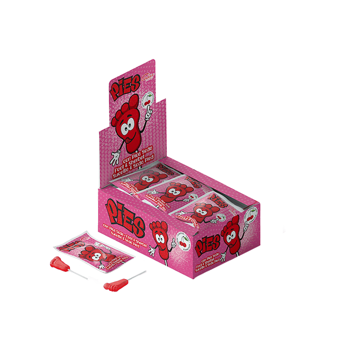 Pica Soda Voetjes Kers 8 g Cerdán Caramelos | Distribución Mayorista