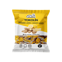 Yokolin Gengibre-Limão 50 g S/A Cerdán Caramelos - Distribución Mayorista
