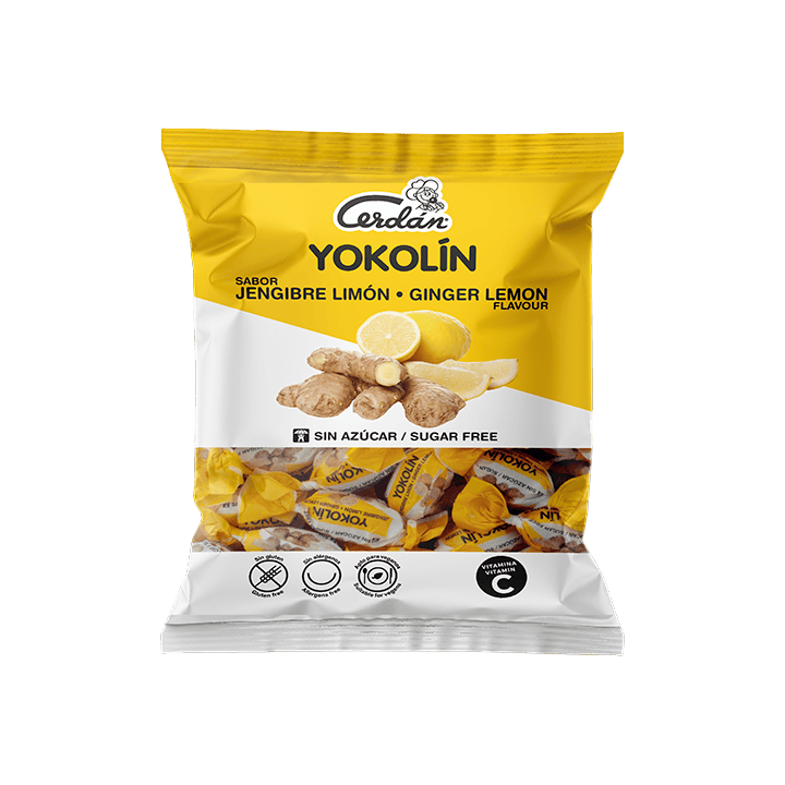Yokolin gember-citroen 50 g S/A Cerdán Caramelos | Distribución Mayorista