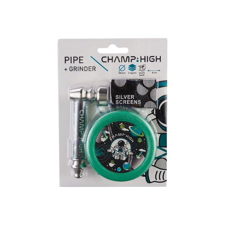 Pipa e Grinder Champ High | Distribución Mayorista